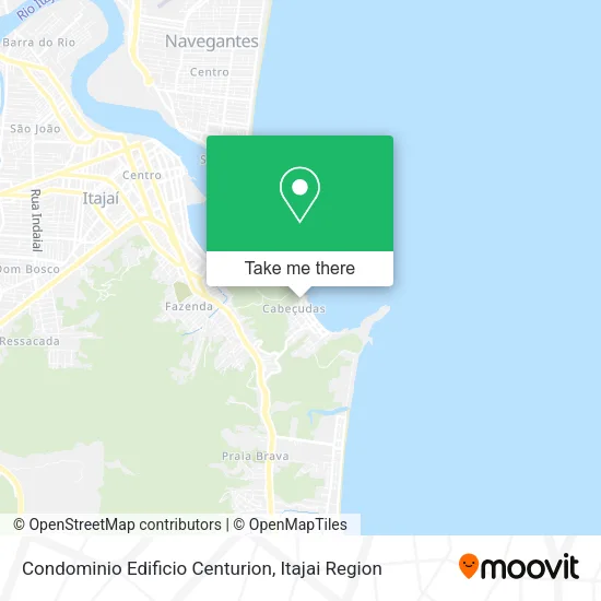 Condominio Edificio Centurion map