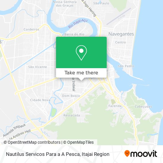 Nautilus Servicos Para a A Pesca map