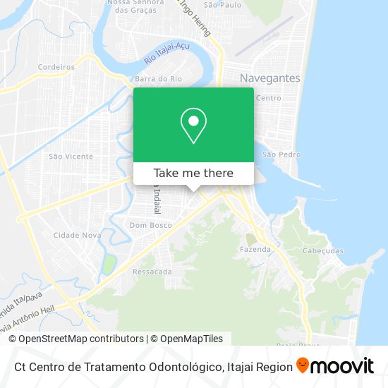 Mapa Ct Centro de Tratamento Odontológico