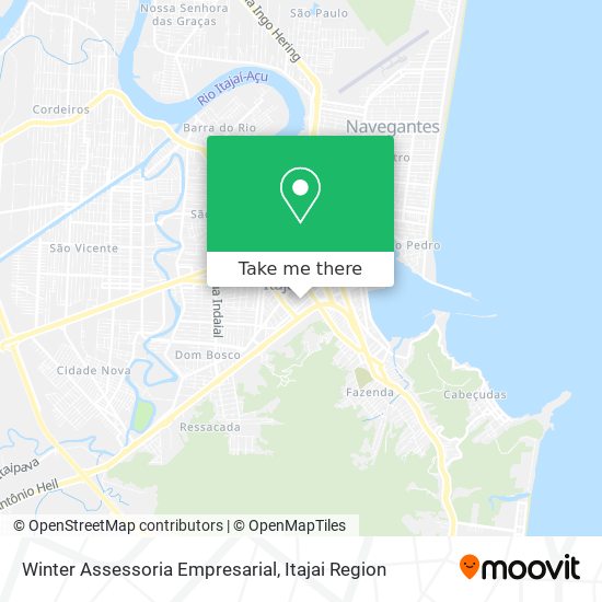 Winter Assessoria Empresarial map