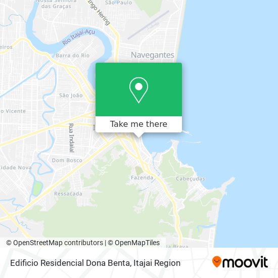 Edificio Residencial Dona Benta map