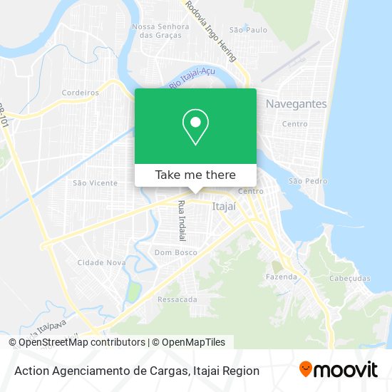 Mapa Action Agenciamento de Cargas