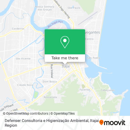 Defenser Consultoria e Higienização Ambiental map