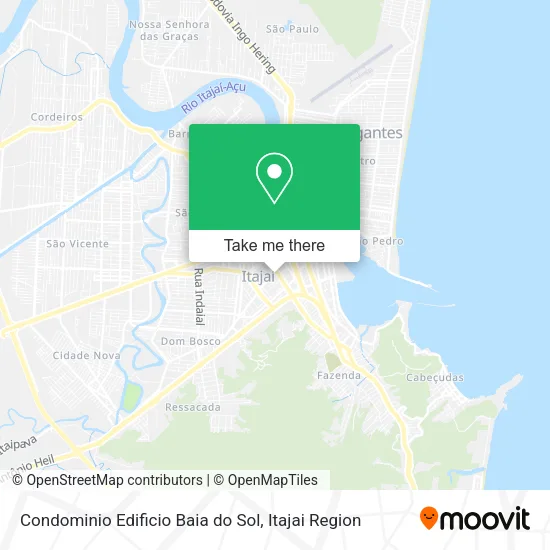 Condominio Edificio Baia do Sol map