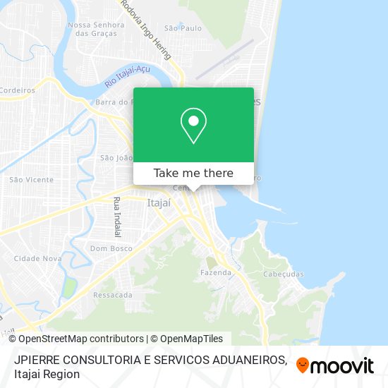 JPIERRE CONSULTORIA E SERVICOS ADUANEIROS map