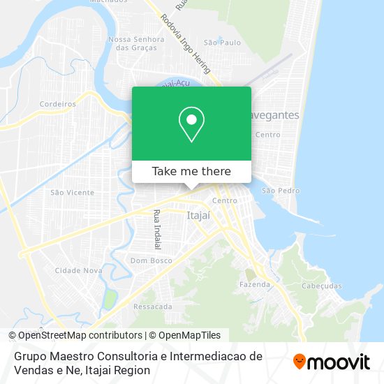 Grupo Maestro Consultoria e Intermediacao de Vendas e Ne map