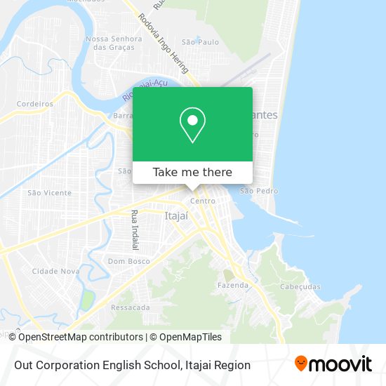 Out Corporation English School map