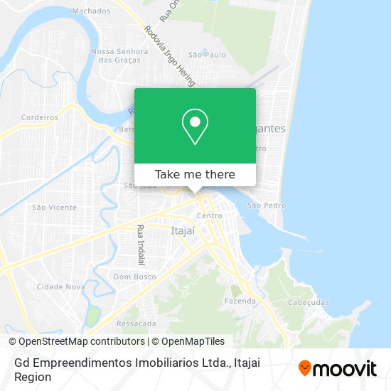 Mapa Gd Empreendimentos Imobiliarios Ltda.