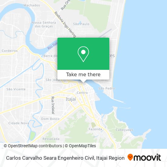 Carlos Carvalho Seara Engenheiro Civil map