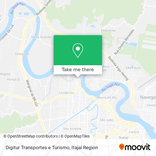 Digitur Transportes e Turismo map
