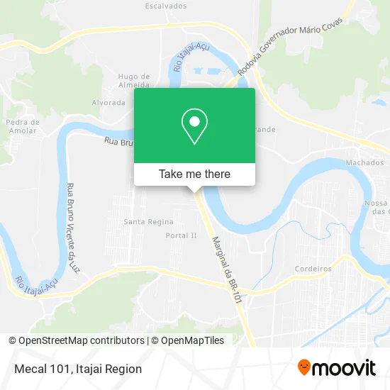Mecal 101 map