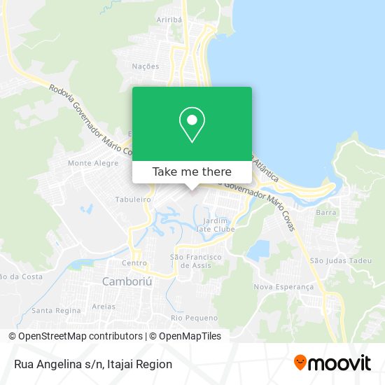 Mapa Rua Angelina s/n