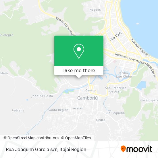 Rua Joaquim Garcia s/n map