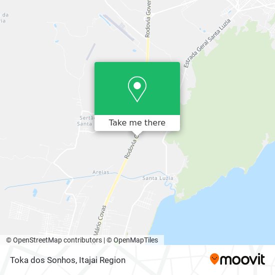 Toka dos Sonhos map