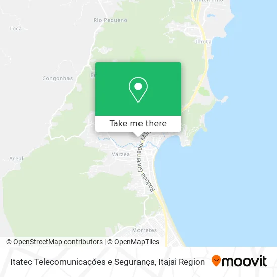 Itatec Telecomunicações e Segurança map