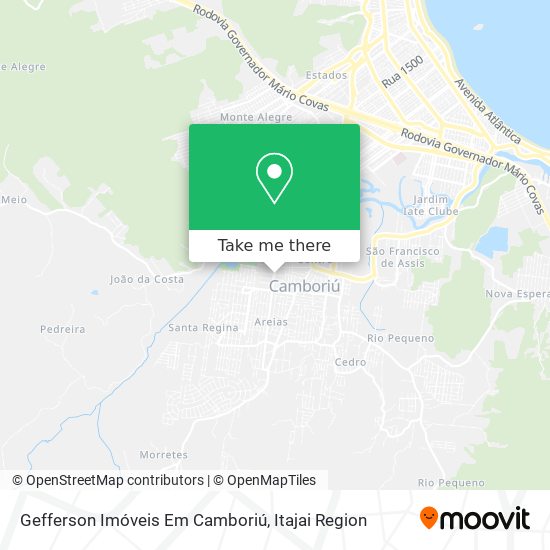 Gefferson Imóveis Em Camboriú map