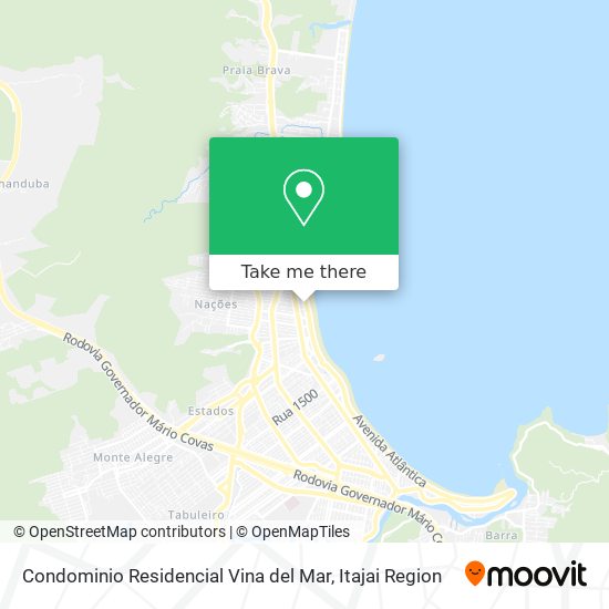 Condominio Residencial Vina del Mar map