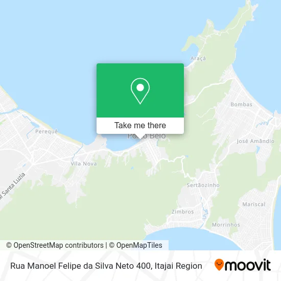 Rua Manoel Felipe da Silva Neto 400 map