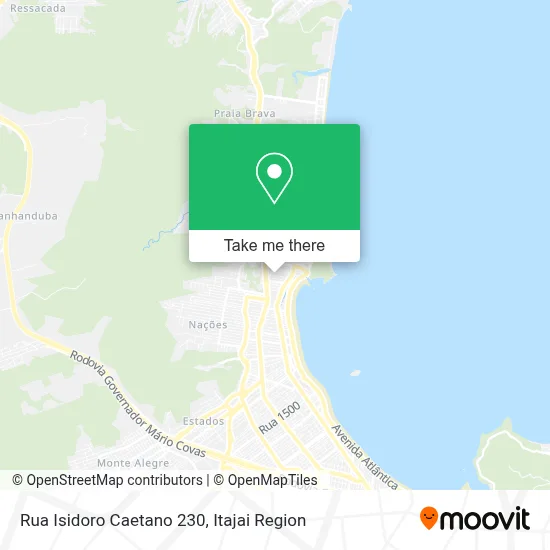 Rua Isidoro Caetano 230 map