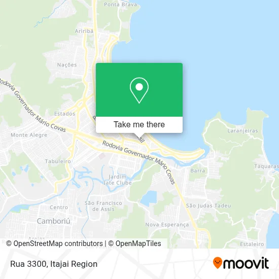 Rua 3300 map