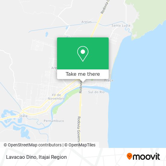 Lavacao Dino map