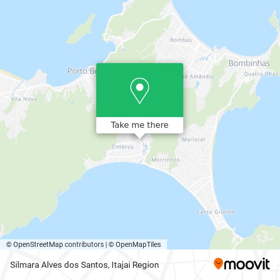 Silmara Alves dos Santos map