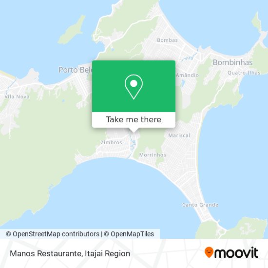 Manos Restaurante map