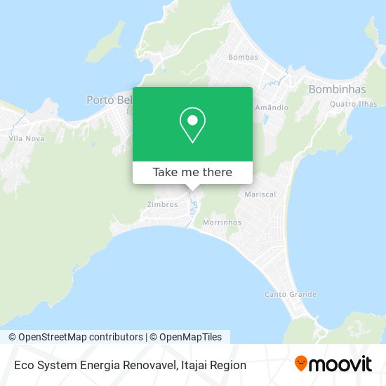 Eco System Energia Renovavel map
