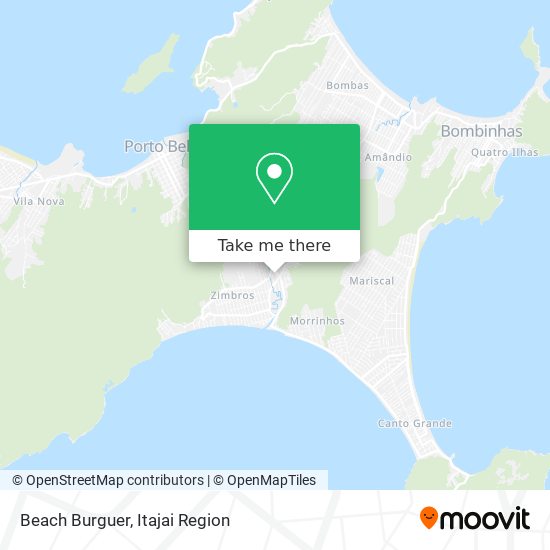 Beach Burguer map