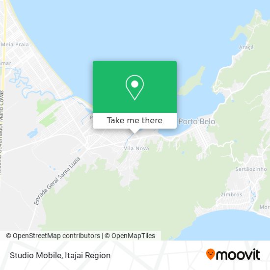 Studio Mobile map