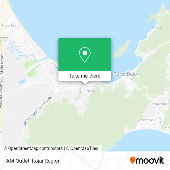 AM Outlet map