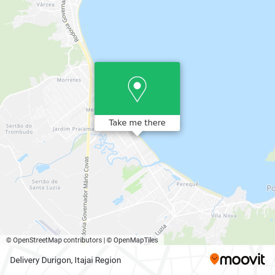 Mapa Delivery Durigon