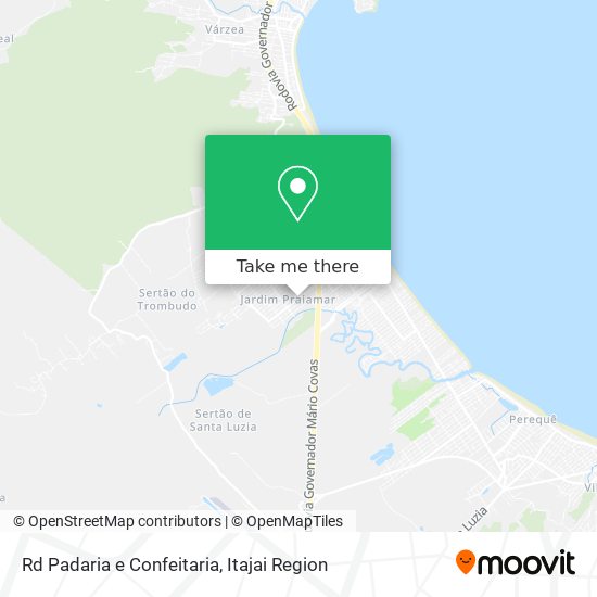Rd Padaria e Confeitaria map