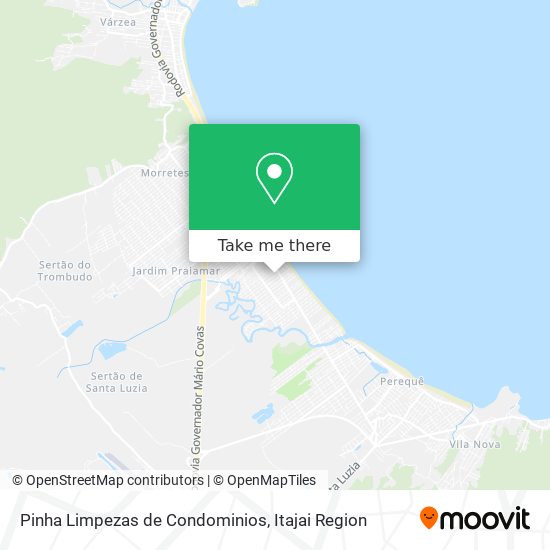 Pinha Limpezas de Condominios map