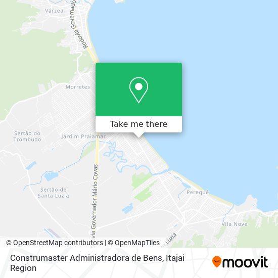 Construmaster Administradora de Bens map