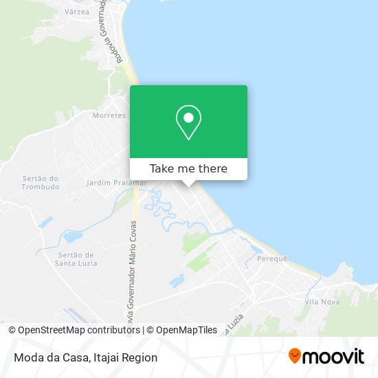 Moda da Casa map