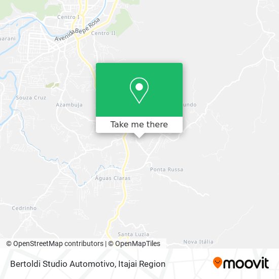 Bertoldi Studio Automotivo map