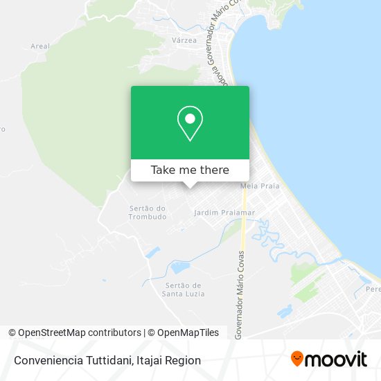 Conveniencia Tuttidani map