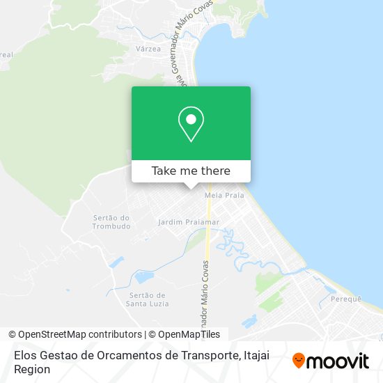 Elos Gestao de Orcamentos de Transporte map