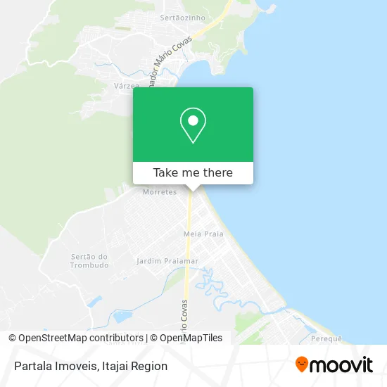 Partala Imoveis map