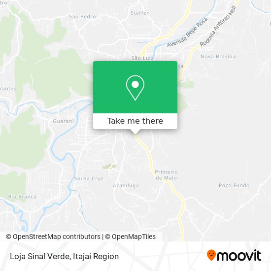 Loja Sinal Verde map