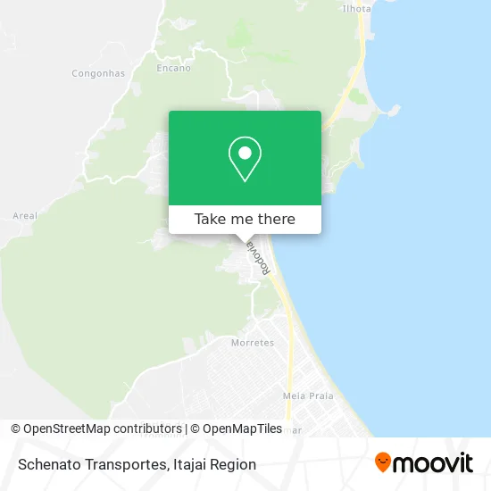 Schenato Transportes map