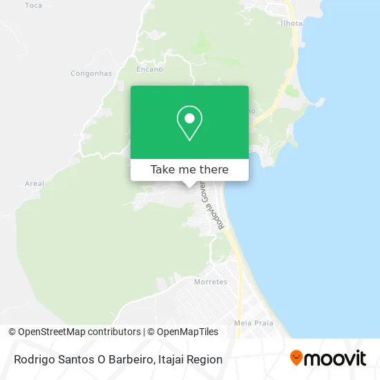 Rodrigo Santos O Barbeiro map