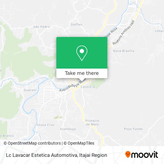 Lc Lavacar Estetica Automotiva map