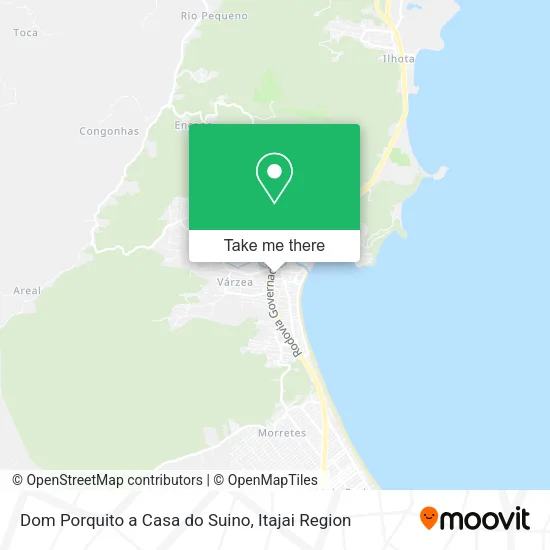 Dom Porquito a Casa do Suino map