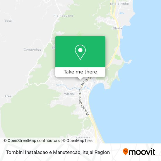 Mapa Tombini Instalacao e Manutencao