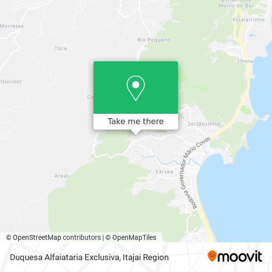 Mapa Duquesa Alfaiataria Exclusiva