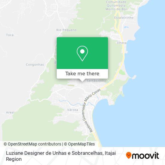 Mapa Luziane Designer de Unhas e Sobrancelhas