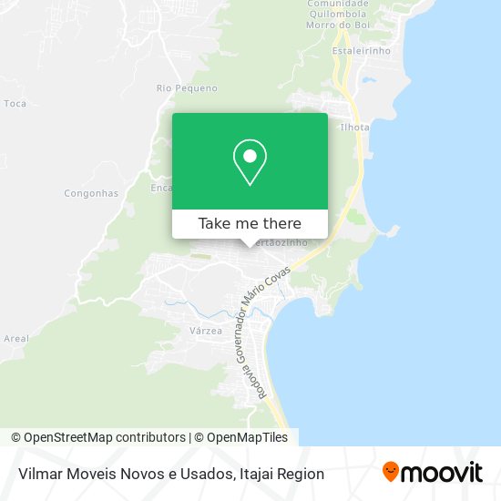 Vilmar Moveis Novos e Usados map