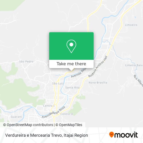 Verdureira e Mercearia Trevo map